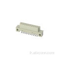 Plug à angle droit à 20 broches DIN 41612 / IEC 60603-2 Connecteurs